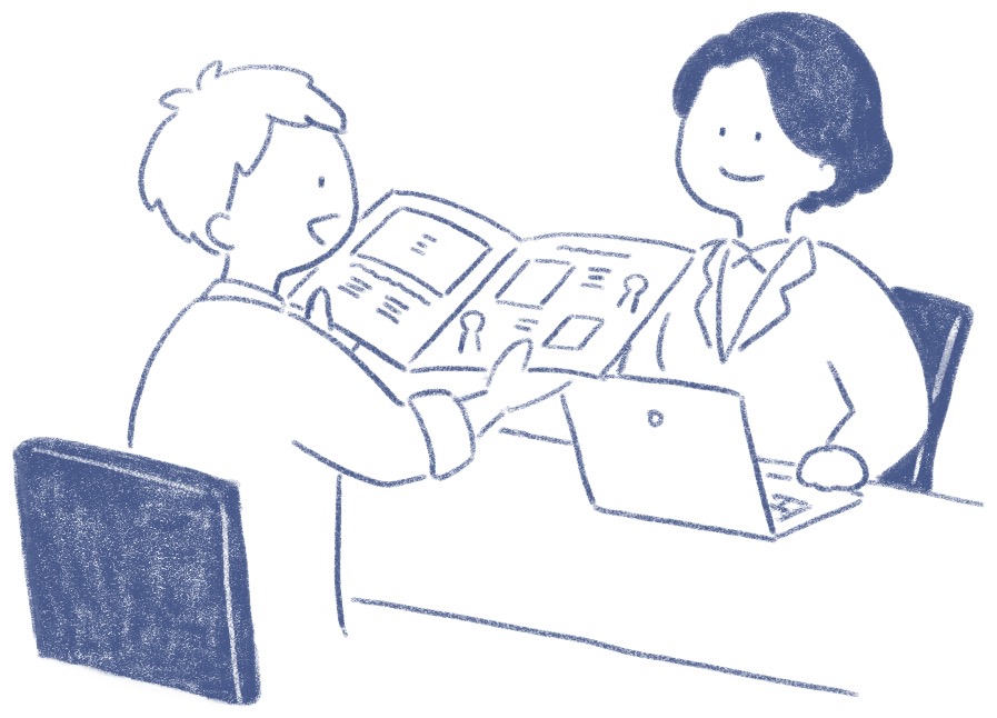 制作の流れ ご確認